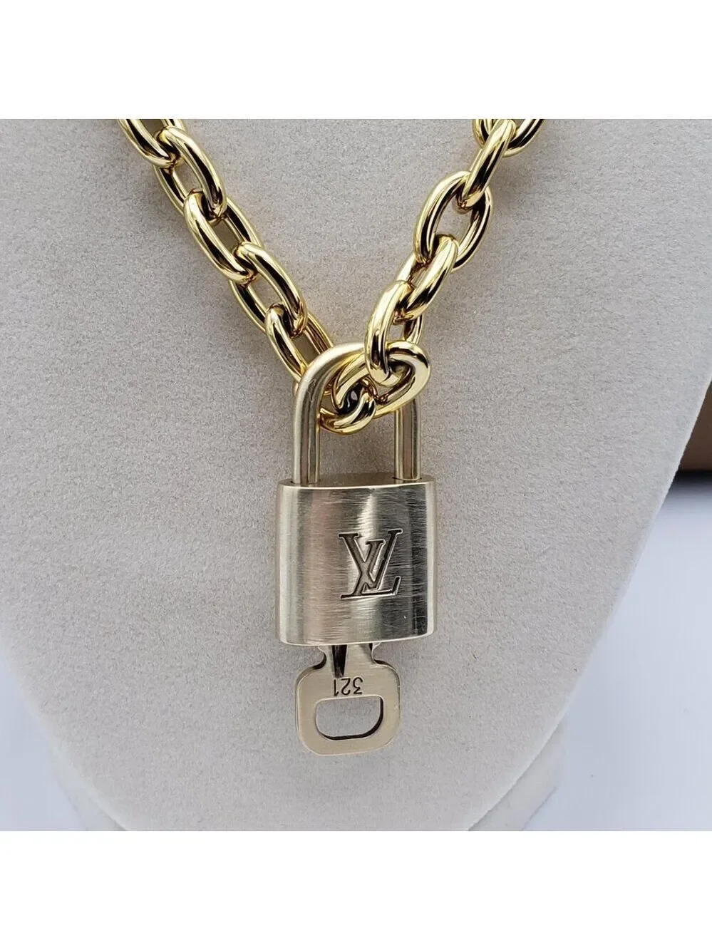 Louis Vuitton gold plated